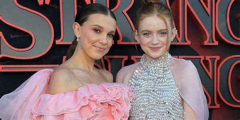 Stranger Things Co Stars Millie Bobby Brown Sadie Sink Sing Frozen