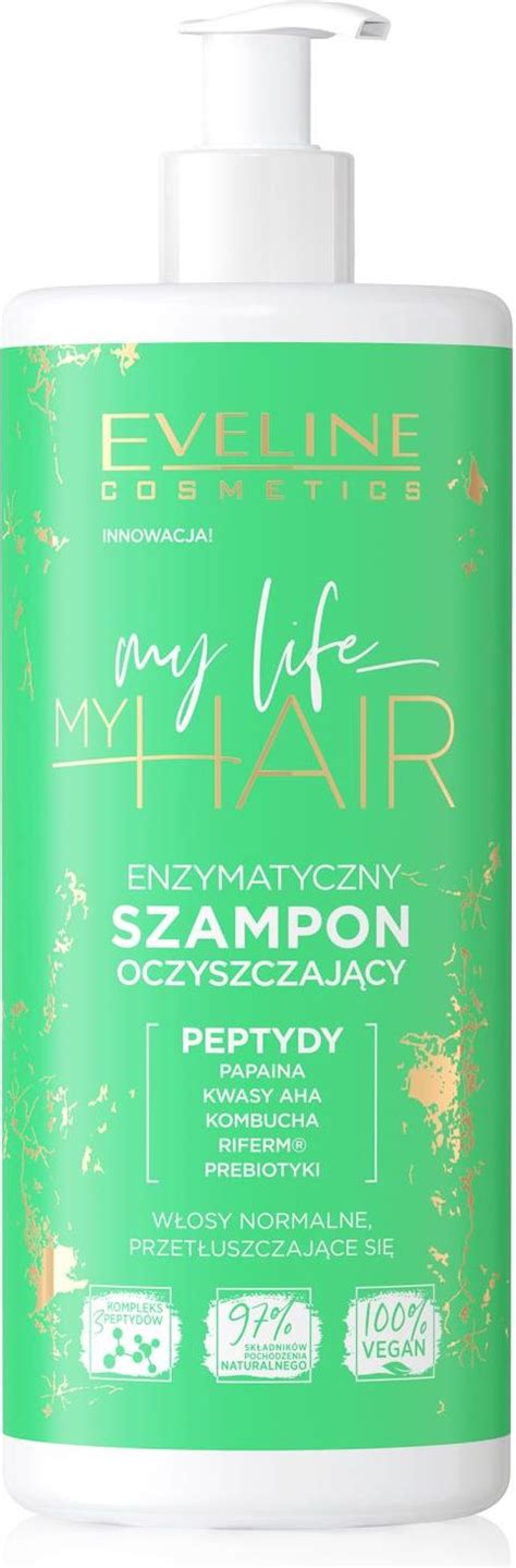 Szampon Do W Os W Eveline Cosmetics My Life My Hair Enzymatyczny