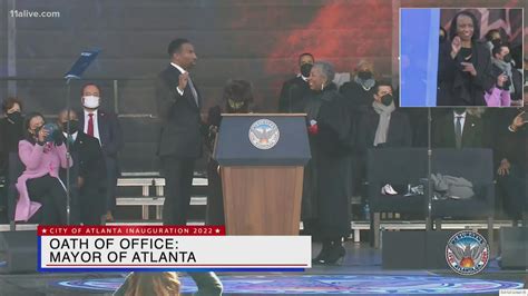 Atlanta Mayor Andre Dickens Inauguration Full Speech 11alive