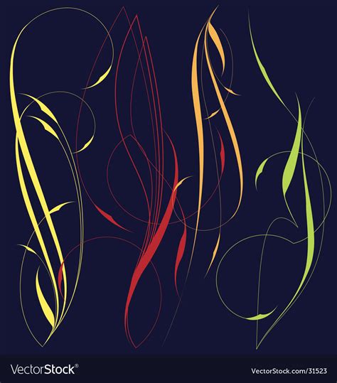 Pinstriping Royalty Free Vector Image Vectorstock