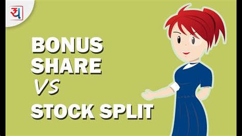 Bonus Shares Vs Stock Split Share Split Vs Bonus Issue Basics Of