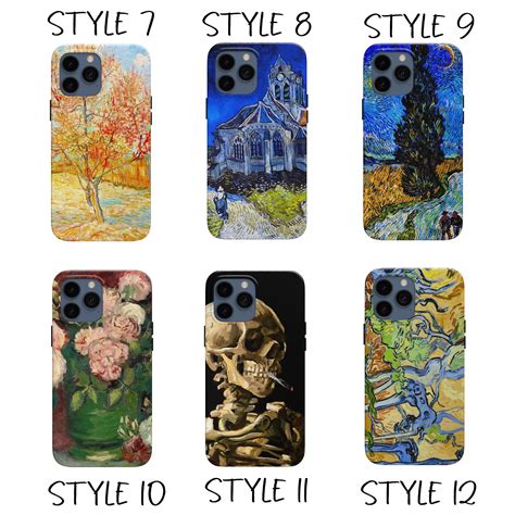 Van Gogh Phone Case | Vincent Van Gogh iPhone Case | Tough Case | Apple