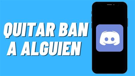 Cómo quitar ban a alguien en Discord YouTube