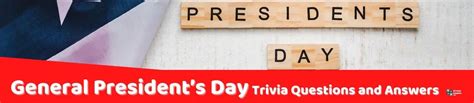 35 President's Day Trivia Questions (and Answers) | Group Games 101