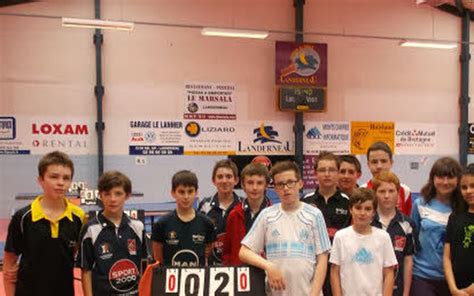 Collèges Quatorze participants au tournoi de tennis de table Le