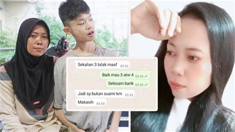 Siti Tki Ditalak Suami Lewat Whatsapp Mantan Perawat Sha Wang Tak