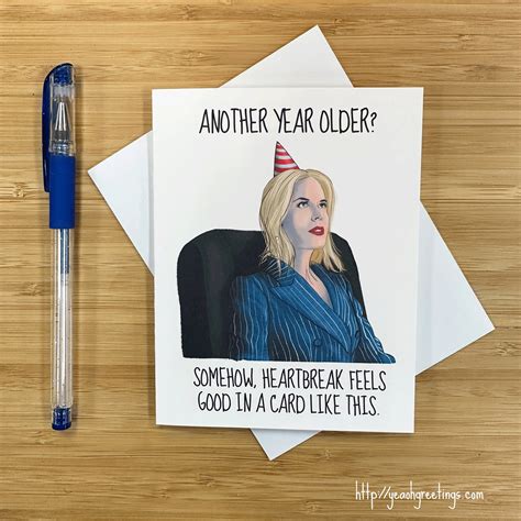 Funny Nicole Kidman AMC Birthday Card Movie Lover Birthday - Etsy