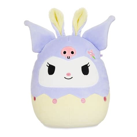 Squishmallows 8 Inch Hello Kitty Kuromi Easter Bunny Suit Plush Toy