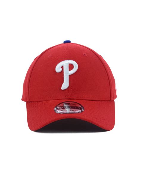 New Era Philadelphia Phillies Mlb Team Classic 39Thirty Cap in Red for ...