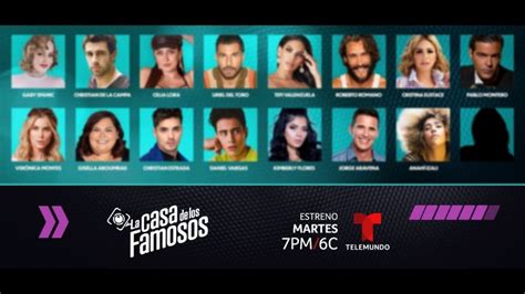 La Casa De Los Famosos Estos Son Los Participantes Confirmados Y La Fecha De Estreno Del