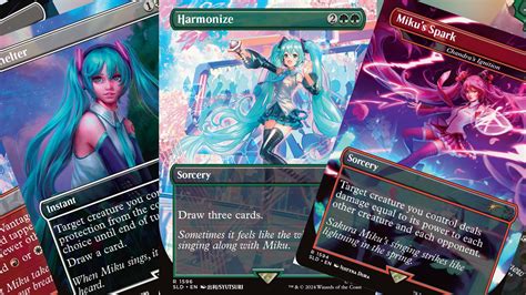 Hatsune Miku Cards Are Coming To Mtg Here S The Release Date