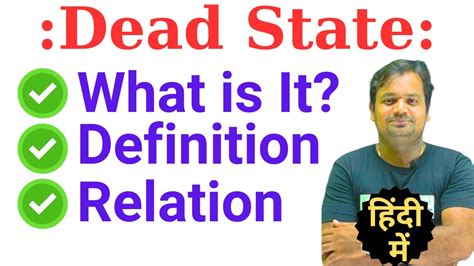 Define Dead State In Hindi Definition Of Dead State Thermodynamics