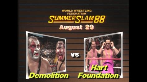 SummerSlam 1988 Match Card : r/WWEMatchGraphics