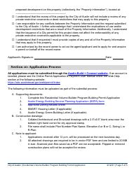 City Of Austin Texas Building Permit Application Residential Volume