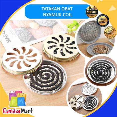 Jual Tatakan Obat Nyamuk Bakar Set Tempat Bakar Obat Nyamuk Shopee