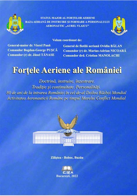 Forțele Aeriene ale României Doctrină instruire înzestrare Tradiție