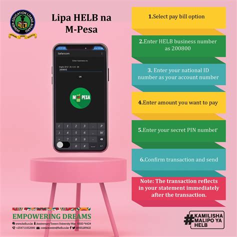 Official Helb Page On Twitter Repaying Helb Loan Using Mpesa Is