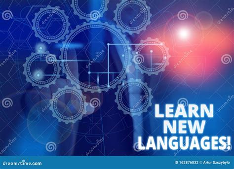 Text Sign Showing Learn New Languages Conceptual Photo Developing