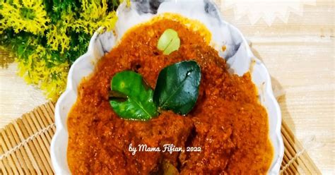 Resep Rendang Daging Sapi Oleh Lanjarsih Mama Fifian Masakanrumahan