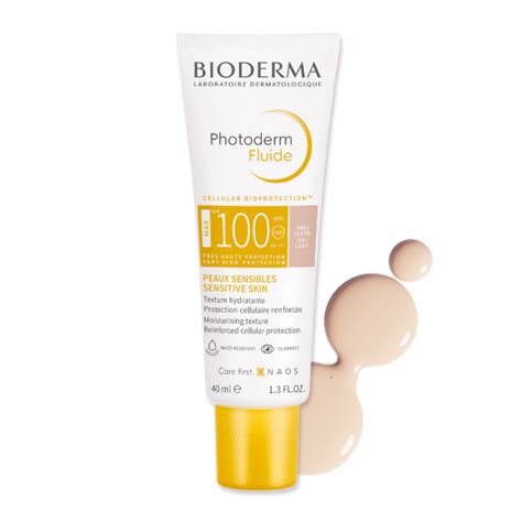 Bioderma Photoderm Protector Solar Fluide Max Spf 100 Tono Very Light X