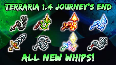 ALL Whips In Terraria Journey S End 1 4 Update How To Craft Terraria