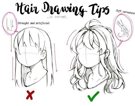 How To Draw Anime Hair For Beginners With Step By Step Drawing Instructions And Tips