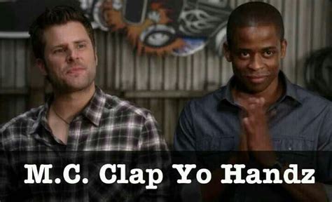 Psych I M Shawn Spencer And This Is My Partner Psych Tv Psych Quotes Psych Memes