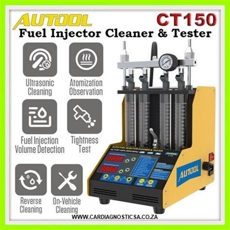 Autool CT150 4-Cylinder Auto Fuel Injector Tester & Cleaner - CAR ...