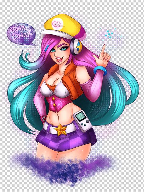 League of Legends Drawing Art Аркадная игра, Фортуна, фиолетовый, чиби ...