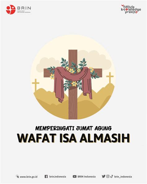 Brin Indonesia On Twitter Selamat Memperingati Hari Wafat Isa Almasih