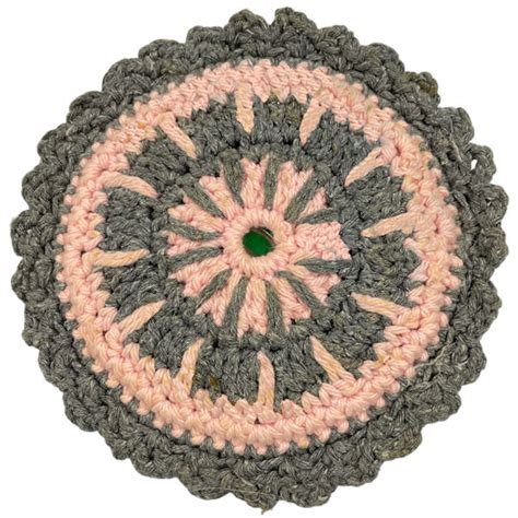 Spiked Hot Pad A Crochet Pattern At Just Plain Fun