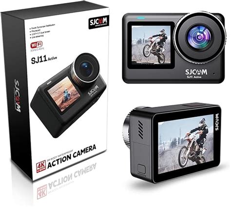 Amazon.com : SJCAM SJ11 Active 4K 30FPS 5M Body Waterproof Action ...