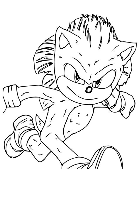 Sonic 2 Para Colorear Sonicparacolorear