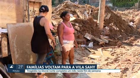 V Deo Moradores Voltam Para A Vila Sahy Sp G