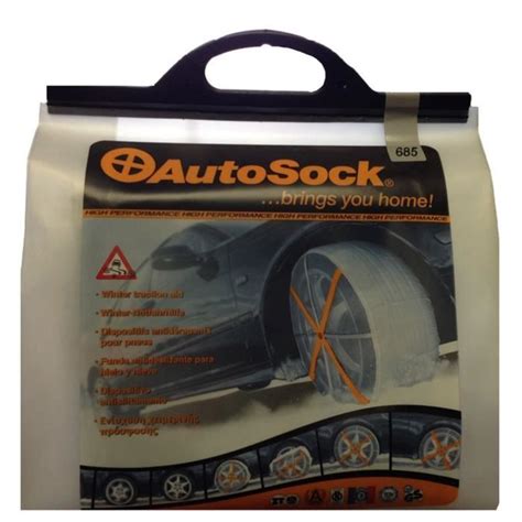 AUTOSOCK AS HP 685E Chaussette à Neige Taille HP 685 E Cdiscount Auto