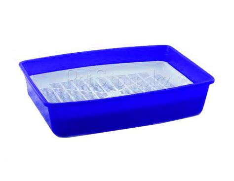 Лоток для кошек глубокий "Вака", с сеткой, 2 045 тг. — Petstore.kz ...