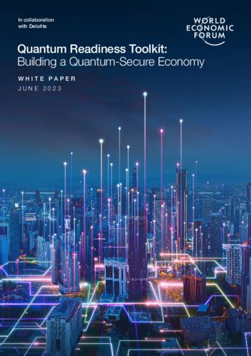 Quantum Readiness Toolkit Building A Quantum Secure Economy Security