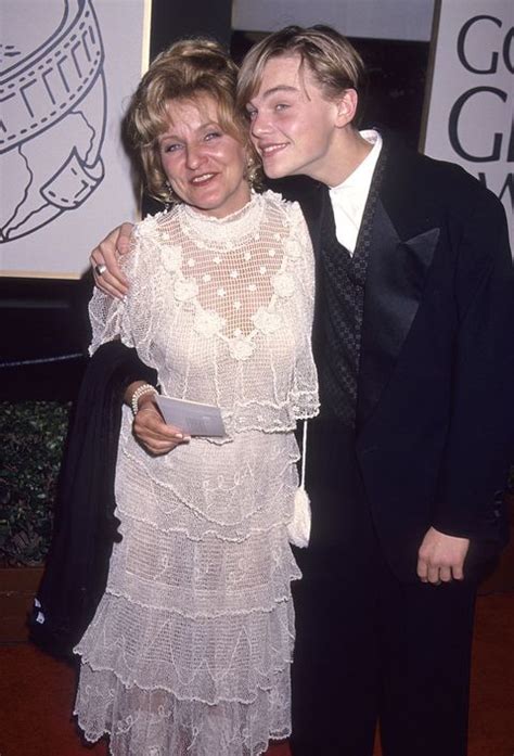 Leonardo Dicaprio With His Mom Photos Of Leo Dicaprio And His Mom