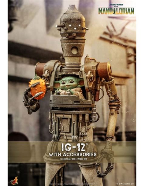 Comprar Star Wars The Mandalorian Figuras Ig Con Accesorios Hot Toys Cm Mil Comics