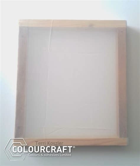 ColourCraft: Screen Printing- How to make your own screen and frame by ...