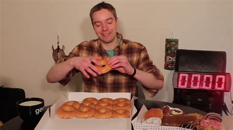 Randy Santel 20 Krispy Kreme Challenge Youtube