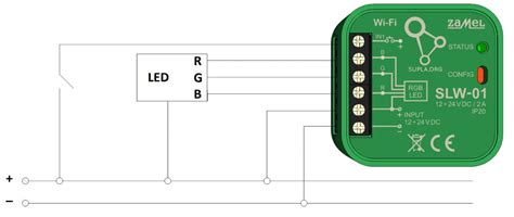 Sterownik Led Rgb Wi Fi Typ Slw Supla Elty Pl