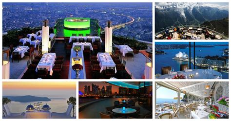 6 Of The World's Best Restaurants With A View - Top Dreamer