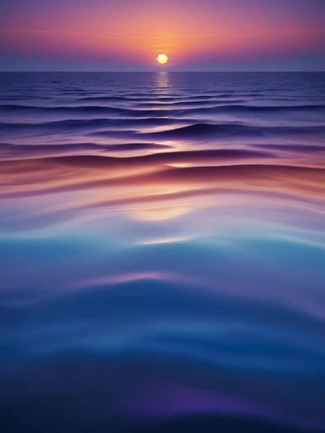 Premium Photo | Ocean Sunset background