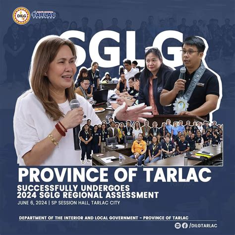 Province Of Tarlac Successfully Undergoes 2024 Seal Of Good Local