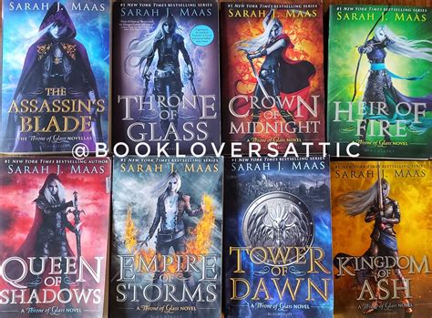 Throne Of Glass Series Sarah J Maas 2012 2018