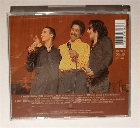 TAHA KHALED FAUDEL 1 2 3 Soleils CD 1999 Live BARCLAY