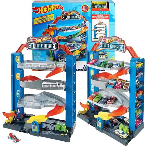 Hot Wheels City Pista Garagem Manobras Andares Gnl Mattel Submarino