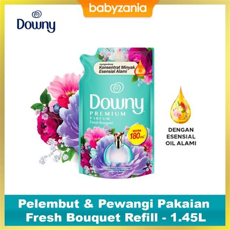 Downy Pelembut Pewangi Pakaian Fresh Bouquet Refill L