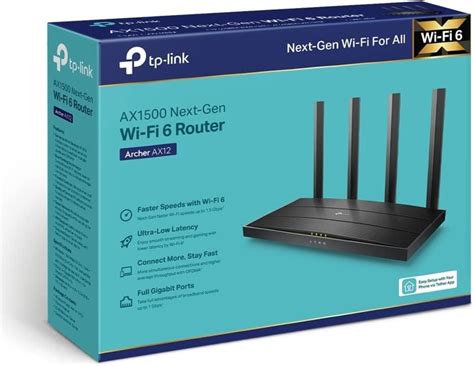 TP-LINK AX1500 Wi-Fi 6 Router, Dual-Band, MU-MIMO, OFDMA, Easy Setup ...